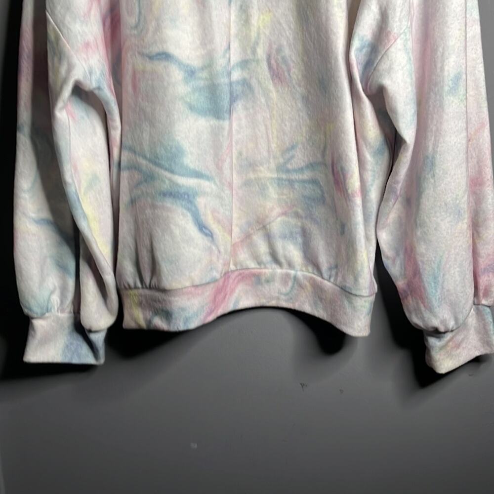 Wild Fable Pastel Tie Dye Pullover Sweatshirt Small - Picture 4 of 8